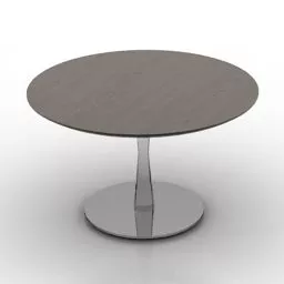 Chinese Bedside Table Wooden With Handle 3d model