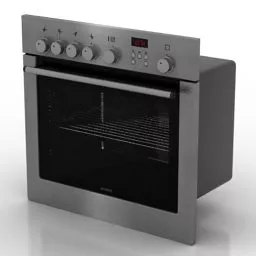 Kitchen Oven Siemens 3d model