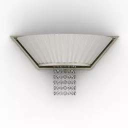 Grille Light Ceiling Lamp 3d model