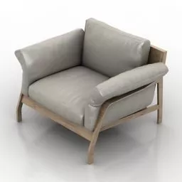 Bar Stool Tulip Shape 3d model