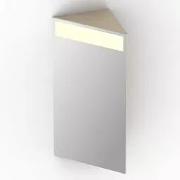 Ceiling Lamp With Gold Frame 3d model