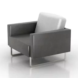 Modern Armchair Mare 3d model