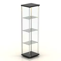 Shelf Ikea Detolf 3d model