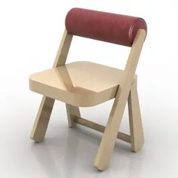 Captain Chair Star Trek Furniture 3d model