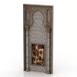Arc Wall Decorative 3d model