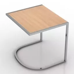 Low Table Steel Frame Leg 3d model Low Table Steel Frame Leg 3d model