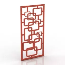 Divider Screen Rectangular Pattern 3d model