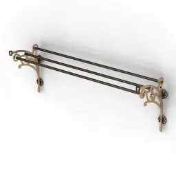 Classic Hanger Shelf Sanitary 3d model