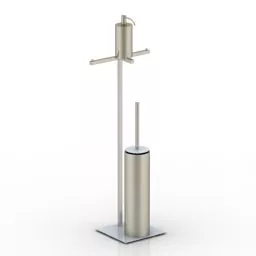 Curved Rack Decoration 3d model