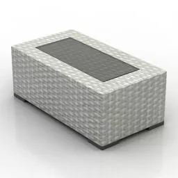 Table Cubic Shape 3d model