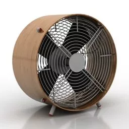Old Vintage Fan 3d model
