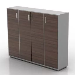 Old Locker 3d model