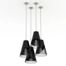 Castor Ceiling Light 3d model