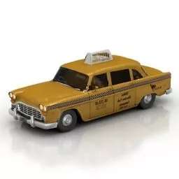 Old Rustic Car 3d model
