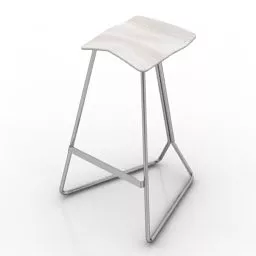 Stylist Bar Chair Color 3d model
