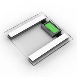 Glass Scale Beurer 3d model