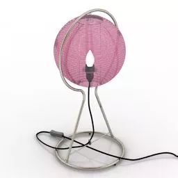 Reading Lamp Wire Style 3d model