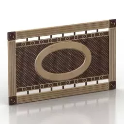 Antique Radiator Screen 3d model