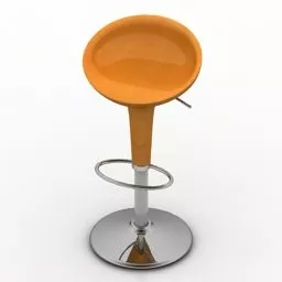 Two Swivel Chair 3d model
