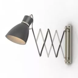 Foldable Wall Lamp Lucide 3d model