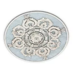 Carved Rosette European Style 3d model