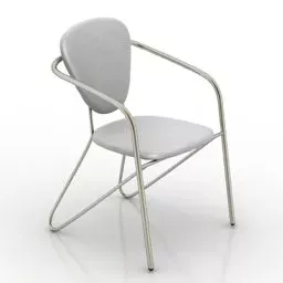 Tubular Frame Chair 3d model