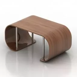 Double Top Table 3d model