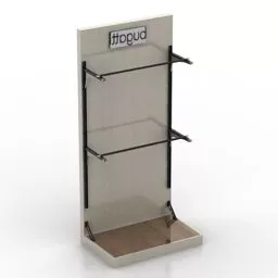 Market Display Rack 3d model