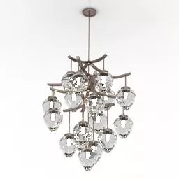 Luster Lamp Bulb Chamber 3d model