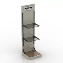 Product Display Rack 3d model