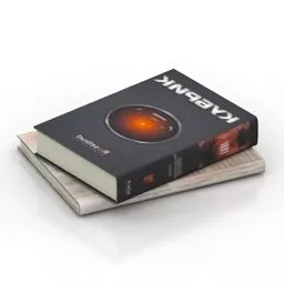 Two Books 3d model