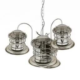 Modernism Ceiling Lamp Bubbles Shade 3d model