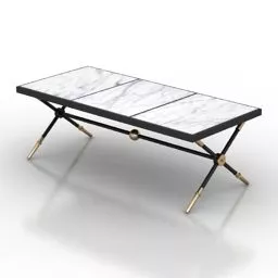 Foldable Table 3d model