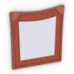 Chinese Window Frame Lines Style 3d model