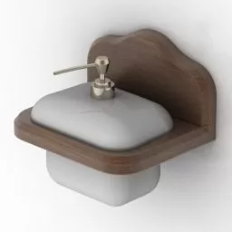 Soap Bottle Sanitary 3d model