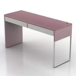 Double Top Table 3d model