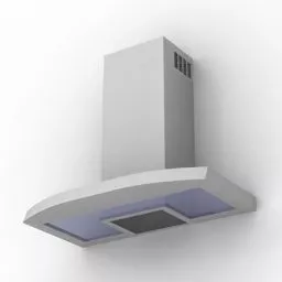 Kitchen Vent Wall Mount 3d model