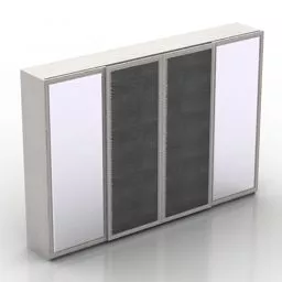 Modern Wardrobe Vogue 3d model