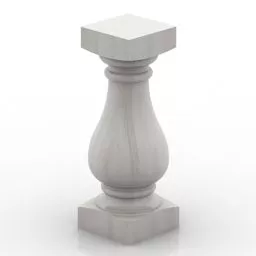 Baluster Rail 3d model