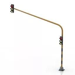 Traffic Light Signal 3d model