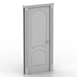 White Door Standard Platform 3d model
