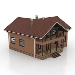 Western House 3d model