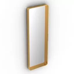 Smooth Edge Mirror 3d model