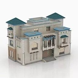 Nipon Tokyo Building 3d model