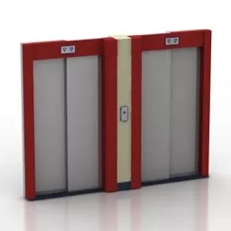 Door Elevator 3d model