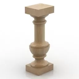 Sculpture Baluster 3d model