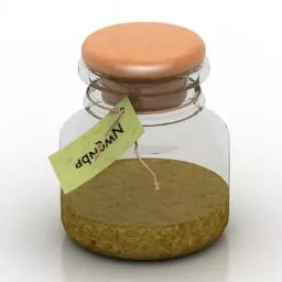 Spice Jar 3d model