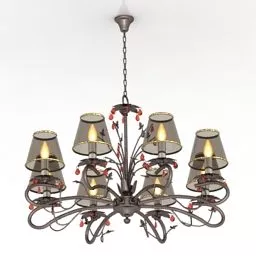 Track Luminaire Lamp 3d model