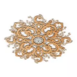 Rosette Carved 3d model