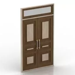 Chinese Window Frame Box Pattern 3d model